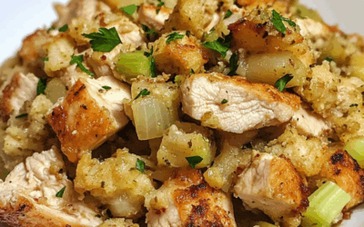 Crockpot Chicken and Stuffing