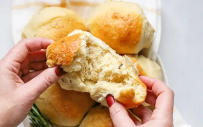 Fluffy Potato Dinner Rolls